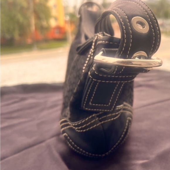 Vintage Y2K Coach Soho Signature Small Hobo bag - Picture 3 of 9